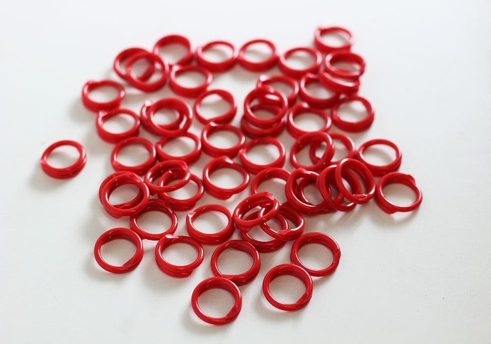 5/8" Plastic Legband Bulk Packed 1000