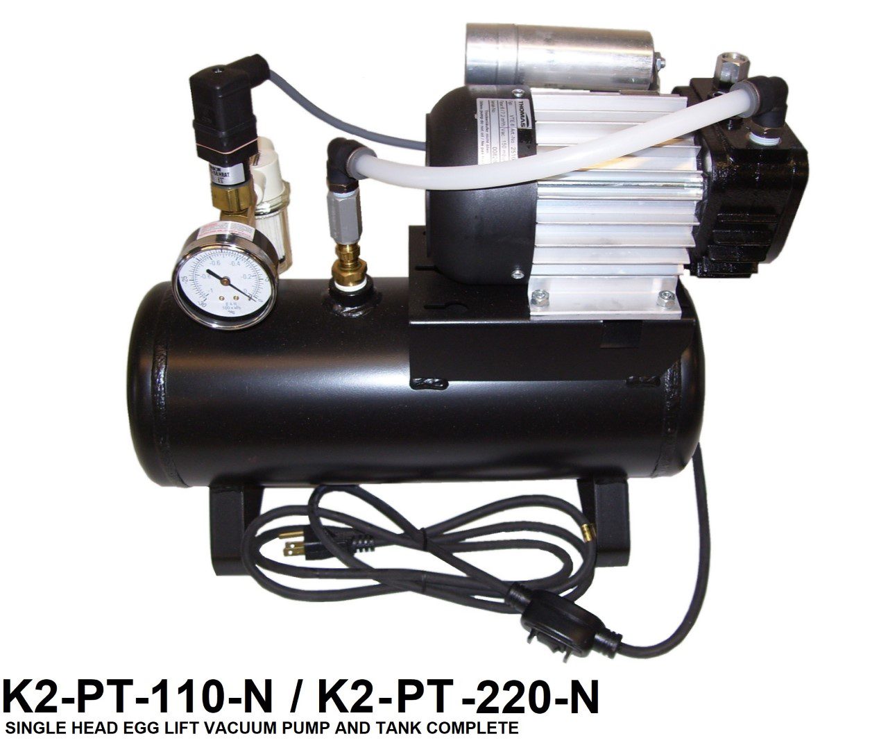 Vacuum Pump & Tank Unit Complete 110 Volt